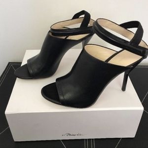 3.1 Phillip Lim leather martini heels